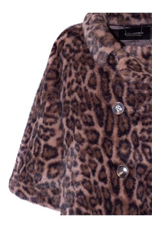 Leopard print faux fur cape coat LOU ANDREA | DORORESMKLUW5MATLEOPARD